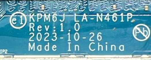 Compal LA-N461P KPM6J Rev10.png